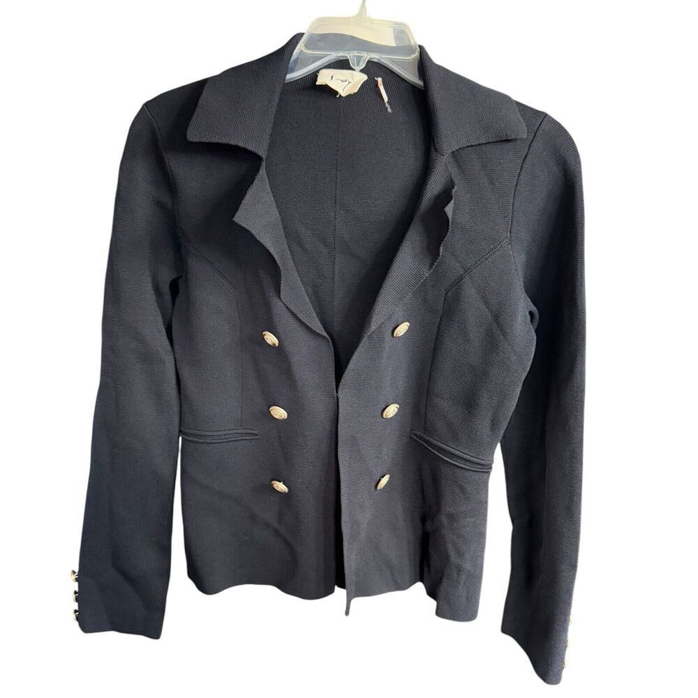 I Say Jacket Jenna Blazer 56938 XS Black Classic Gothic Witchy